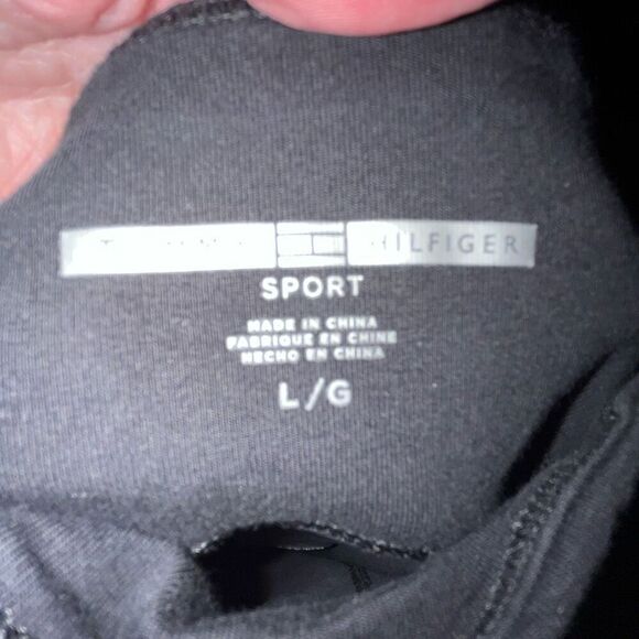 Tommy Hilfiger navy pull-on pants large - Picture 4 of 5